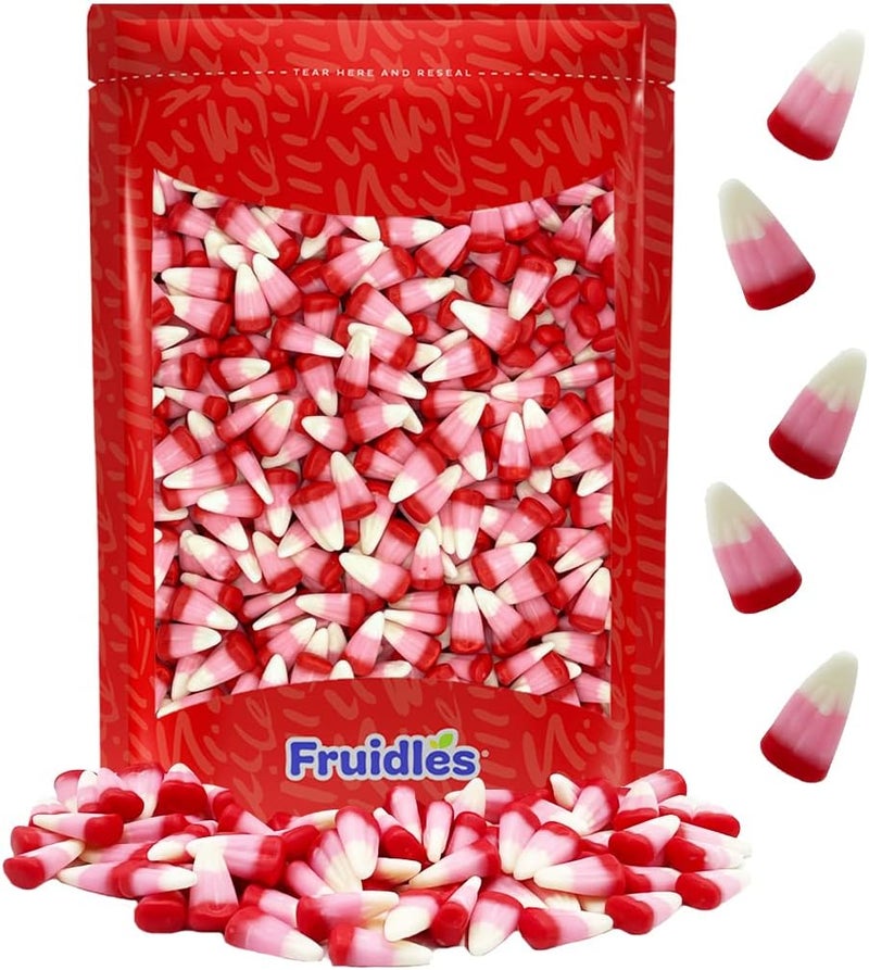 Fruidles Valentine's Candy Corn Treats - 2 Pounds - Image 1